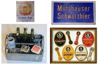 Brauereigegenstände Mühlhausen Flaschen u.a._1